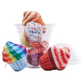 Wild Republic Cupkins, Cupcakes, Stuffed Toy, Gift for Kids, Plush Toy, Fill is Spun Recycled Water Bottles