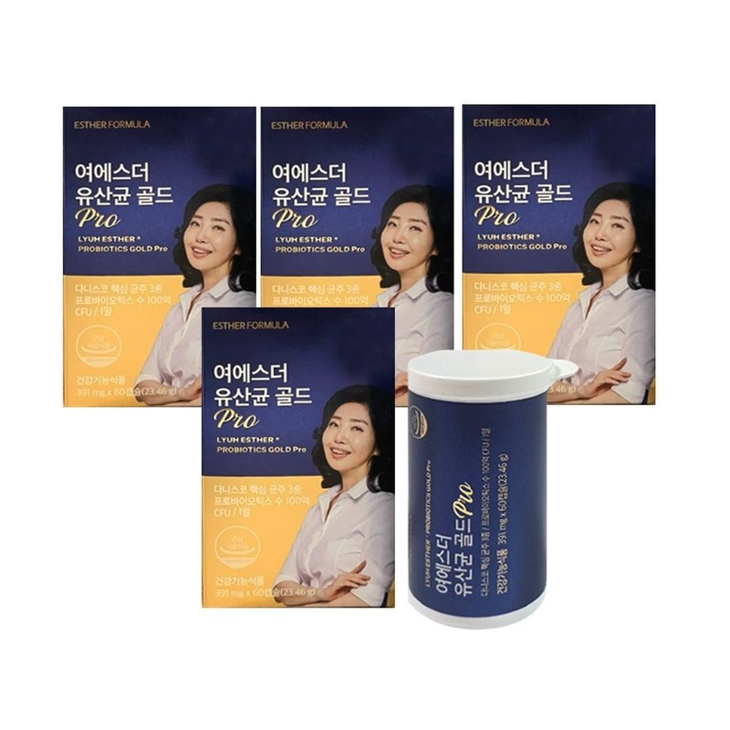 Esther Formula Yeo Esther Lactobacillus Gold Pro 60 Capsules 4