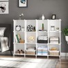 AWTATOS 12 Cube Storage Organizer, Closet Organizer Storage Shelves, White