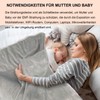 MYFUTUNITY EMF Bauchdecke, Strahlenschutzdecke für Schwangere und Kinder, Faraday-Stoff (102