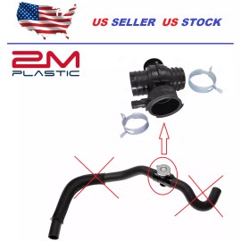 Mopar Radiator Coolant Filler Hose for Dodge Journey 2.4 2009-2018 5058394AG