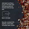 Papa Palermo Smoked Chili Pepper Sea Salt Seasoning with Grinder,