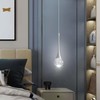 cenzoz Modern Pendant Lights for Kitchen Island LED Dimmable Crystal