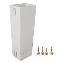 Rainwater Collection System 3x4in Downspout Water Diverter Connector System for Lawn Garden