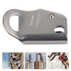 7075 Aluminum Outdoor Rock Climbing Chest Ascender Riser Safety Rope