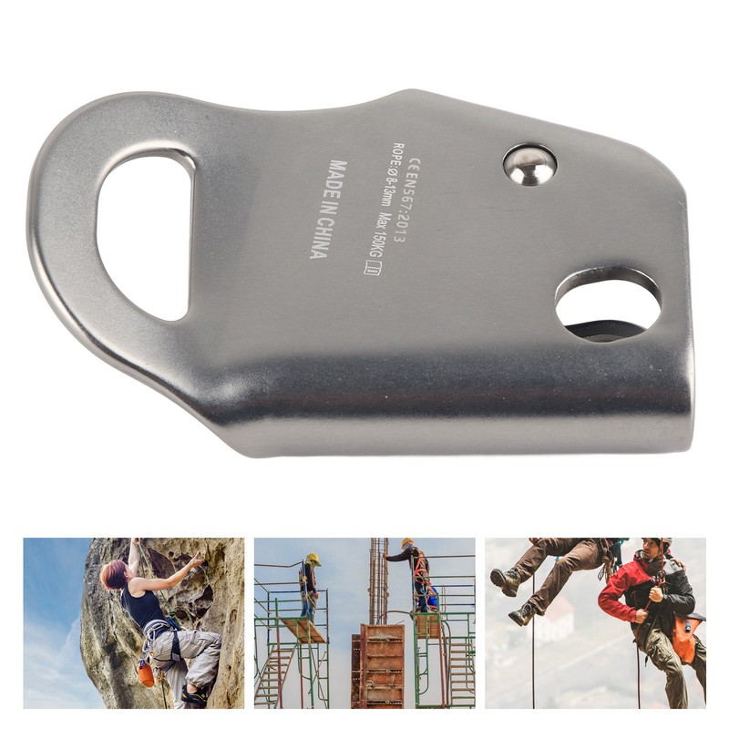7075 Aluminum Outdoor Rock Climbing Chest Ascender Riser Safety Rope