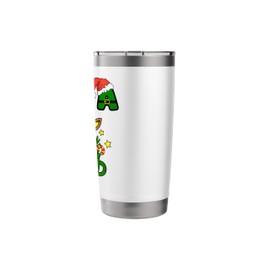 CNA certified nursing assistant Christmas Ugly Xmas Sweater Stainless Steel Insulated Tumbler