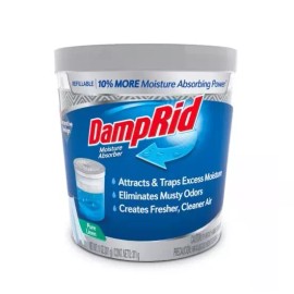 DampRid 11 Oz Pure Linen Scent Moisture Absorber Refill Long Lasting Freshness