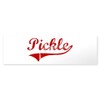 CafePress Pickle (Red Vintage) Bumper Sticker (10 Pk) 10"x3" Rectangle