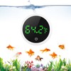 KeeKit Digital Aquarium Thermometer, LED Fish Tank Thermometer with Touch