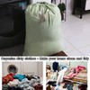 SANFERGE Extra Large Laundry Bag with Drawstring and Handle, Heavy