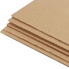 SHEUTSAN 100 Pack 11 x 14 x 1/16 Inch Brown