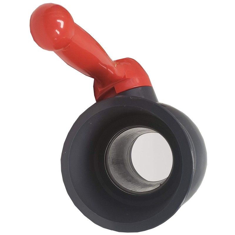 ERA SCH 80 PVC 4 Inch Compact Ball Valve, Socket
