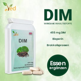 Ved DIM 455 mg pro Portion, 60 Kapseln (Vorrat fr 60 Tage)