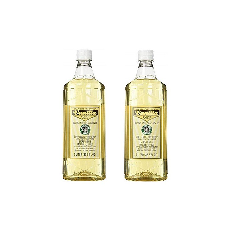Starbucks Flavored Syrup (Sugar-free Vanilla, 2 Bottle Pack)