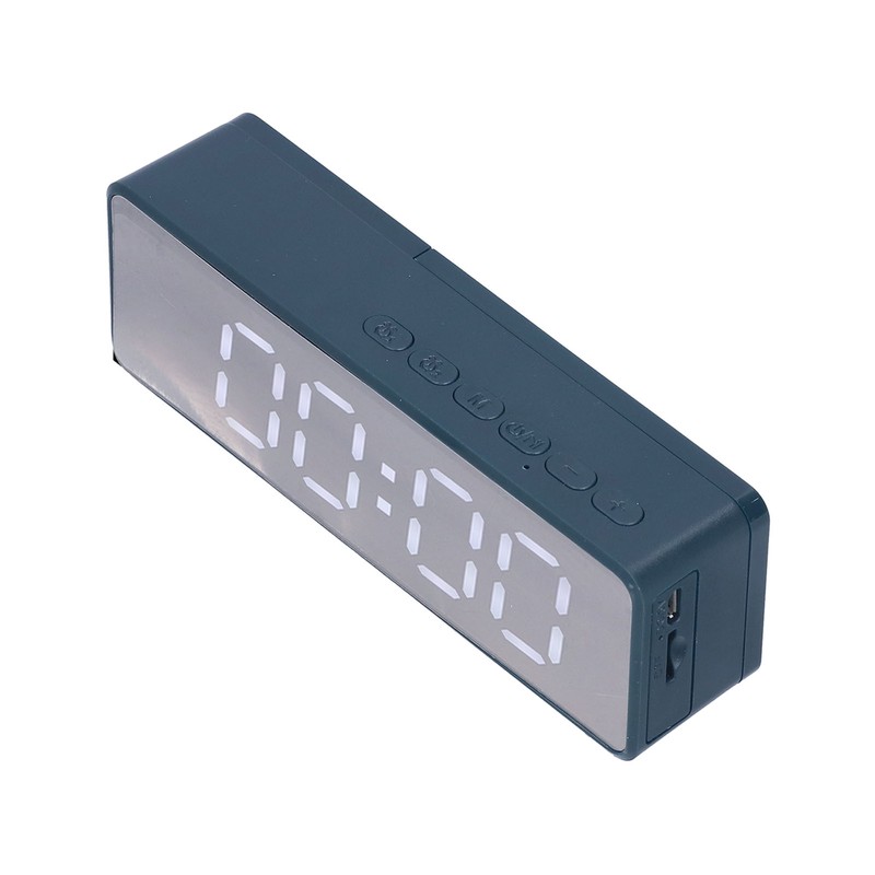 EG-010 Bluetooth Clock Speaker with LED Mirror Portable Drop Proof