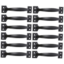 Operitacx 12 Stücke 4 Zoll Vintage Bogen Schrank und Schubladengriffe Möbelgriffe für Küchenschränke Retro Design Leicht zu Installieren Strapazierfähigem Material