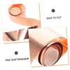 ULTECHNOVO 1roll Versatile Copper Sheet Roll Sturdy Thick Copper Foil