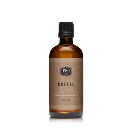 P&J Trading Fragrance | Coffee Oil 100ml - Candle Scents for Candle Making, Freshie Scent, Soap Making Supplies, Diffuser Oil Scents