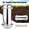 pobowlgarls NBTR-00000001 Stainless Steel Water Resistant Container with Time Capsules