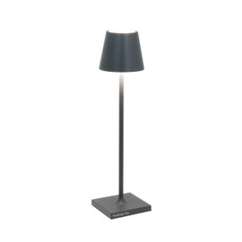 Zafferano Poldina Pro Micro Rechargeable Table Lamp - Dark Grey