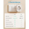 Meross Smart Socket with Current Measurement 16 A, WLAN Socket