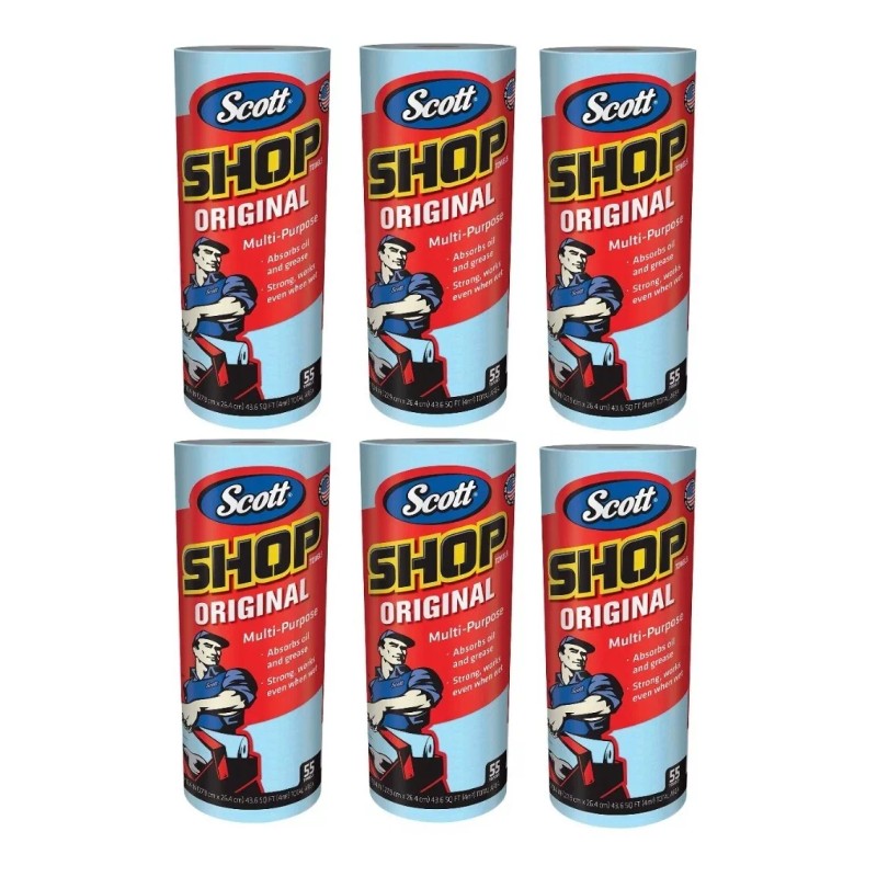 Scott Shop Toallas Uso Rudo Scott Shop 20 Rollos Toallas
