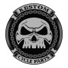 Kustom Cycle Parts Rustic American Flag Front Axle Cap Nut