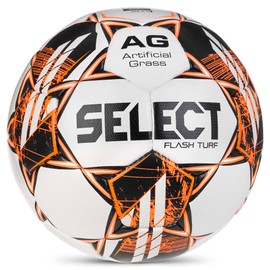 Select Flash Turf FIFA Basic V23 Ball Flash Turf WHT-BLK, Unisex Footballs, White, 5 EU