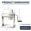 7 Inch Commercial Meat Tenderizer Machine