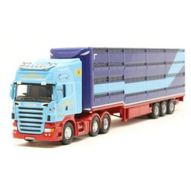 Oxford Diecast 76SCA01LT Scania Houghton Parkhouse Livestock Transporter George