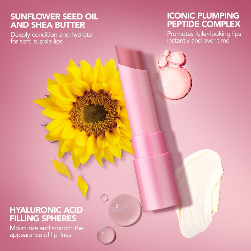 BUXOM Full-On Plumping Lip Glow Balm, Peach Smoothie
