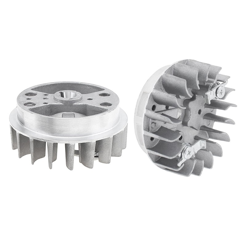 Windance Aluminum Pull Recoil Starter Assembly with Flywheel Replacement for