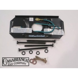 Casablanca Crossbar Mounting Plate Bracket with Black Screws Casablanca Ceiling Fan Genuine