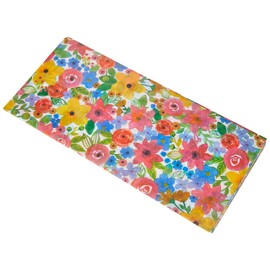 SatinWrap Luxury Printed Tissue Wrapping Paper Watercolour Floral 5 Sheets