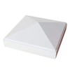 Decorex Hardware 2.5" x 2.5" Aluminum Pyramid Post Cap for