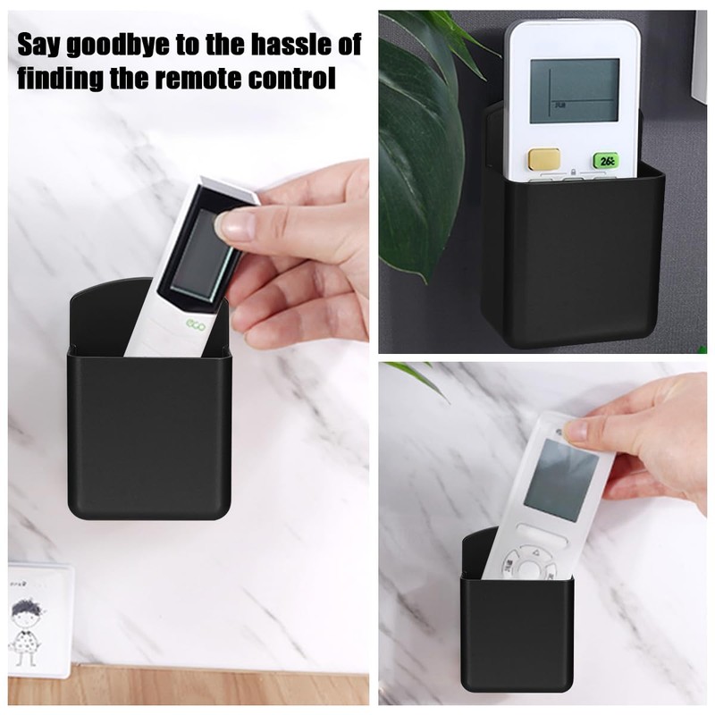 6 Pack Remote Control Holder Wall Mount Media Controller Organizer