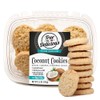 True Delicious SHORTBREAD COOKIES with Nuts, 6-pack collection, 2 containers