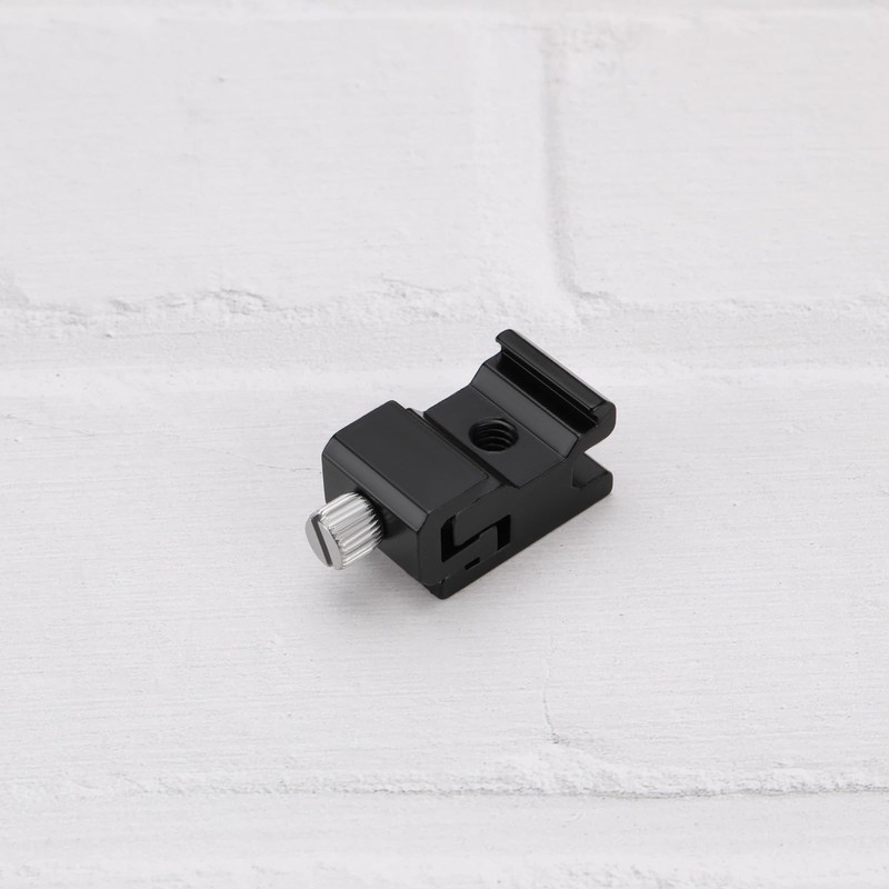 VGOL 2-Piece Hot Shoe Mount Adapter with 1/4 Inch Tripod