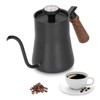 Coffee Pot 650ml Stainless Steel Long Narrow Spout Coffee Kettle