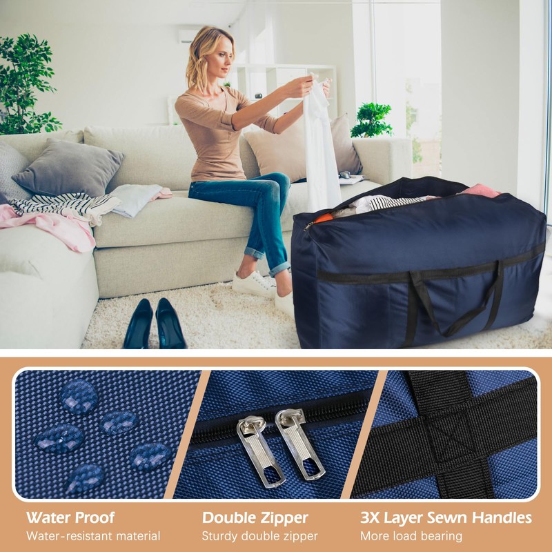 Extra Large Duffle Bag,Big Foldable Duffle Bag for Travel