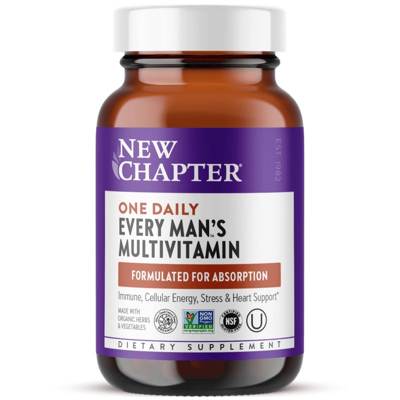 New Chapter Every Man's One Daily Multivitamin, 60 Tablets