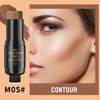 Contour Highlighter Sticks with Brush - Cream Contour Bronzer Stick