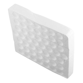 FELTECHELECTR 50holes Test Tube Holder Foam Rack Sampling Tube Organizer for Laboratories Lightweight Design for Research and Clinical Use