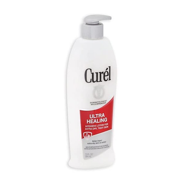 Curel Ultra Healing Lotion For Extra Dry Skin 13 oz (Pack of 2)