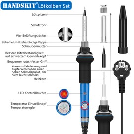 Handskit 12 in 1 Soldering Iron Set, black