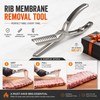 BBQ Rib Membrane Removal Tool for Meat Prep – Stainless