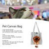 Pet Canvas Bag Cute Lion Shaped Multi Purpose Portable Pet