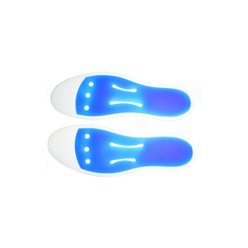 Bodytec Wellbeing Ice Blue Cooling Liquid Gel Insoles (7-8 UK)