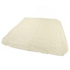 SPA Cover Square Waterproof 190 Silver Coated Polyester Taff Weather